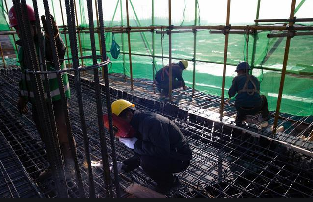 雄安悅容公園建設現場